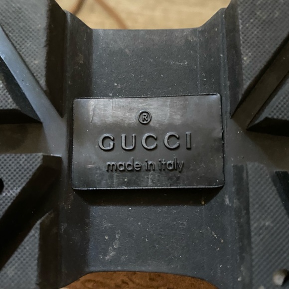 Gucci Double G-plaque Combat Boots | Black | FARFETCH Gucci boots